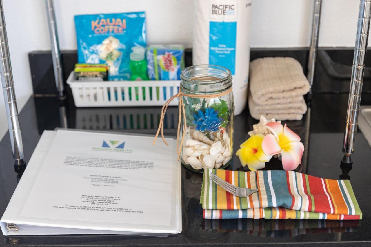 Beautiful Studio In The Heart Of Vibrant Waikiki Honolulu Zewnętrze zdjęcie